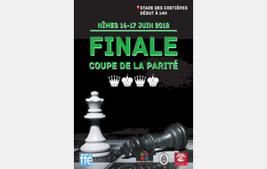 Coupe de la parité des échecs:finale à Nîmes 16/17 juin