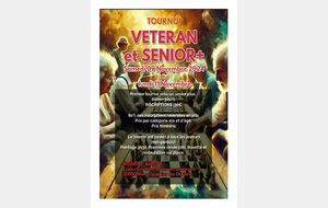 Tournoi vétérans seniors plus de Nîmes 9,10,11 novembre