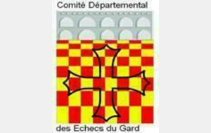  Invitation au Championnat Scolaire d'Échecs du Gard  Le samedi 25 janvier 2025, de 08h45 à 18h, au Mas Boulbon, 1099chemin du Mas Boulbon