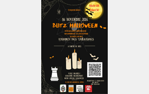 BLITZ HALLOWEEN  06 Novembre 2026 À partir de 18h15