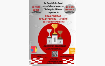 Championnat du Gard Jeunes 22 et 23 novembre 2025