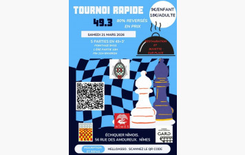 Tournoi rapide 49.3 1ère ronde 10H