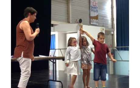 Dernier jour de compétition sur Saint Gilles avec 150 élèves de grande section des écoles Jean Moulin, Jean Jaurès, Les Calades et Frédéric Mistral.