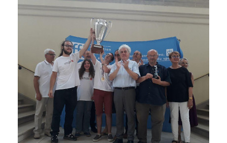 L’ÉCHIQUIER NÎMOIS remporte la finale nationale de la Coupe Loubatière 2019