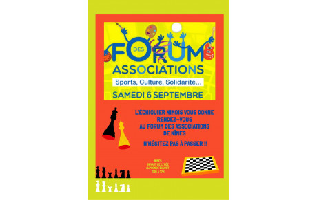 Dernières nouvelles pour la reprise en septembre!